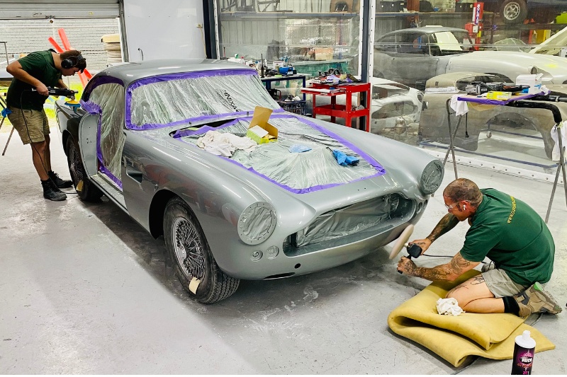 Aston Martin DB4 Restoration and Refinishing